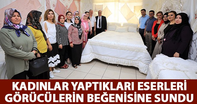 Kadınların yaptığı eserler tam not aldı
