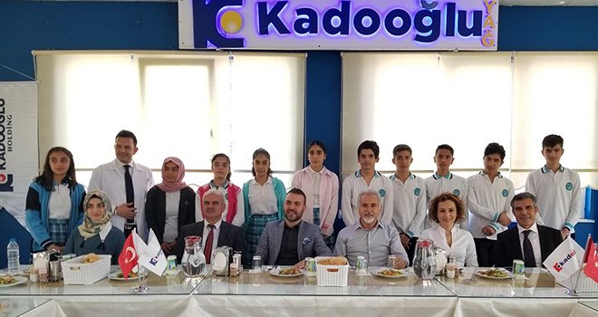Kadooğlu Holding, öğrencileri ağırladı