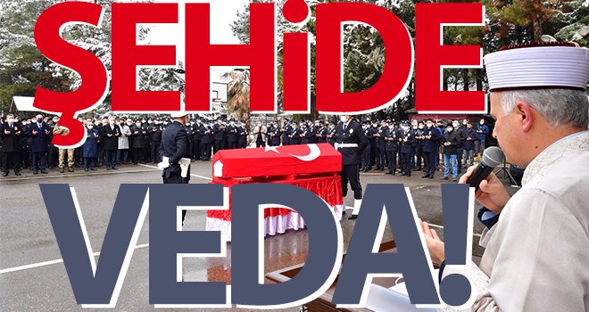 Kalp krizi sonucu şehit olan komiser yardımcısının cenazesi Kilis’e uğurlandı