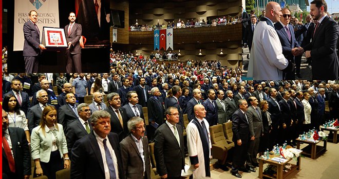 Kalyoncu üniversitesinin akademik açılışını Bakan Albayrak yaptı