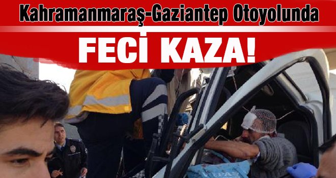 Kamyonet, TIR'a çarptı: 1 ölü, 7 yaralı