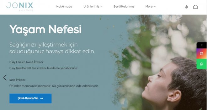 Kapalı Alanlarda Efektif Temizlik için Jonix Hava Temizleme Cihazlarını Seçin