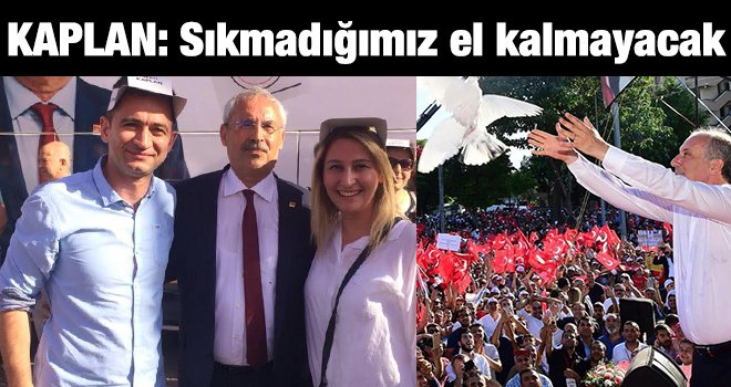 Kaplan: Gaziantep, Muharrem İnce'yi bağrına bastı