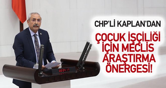 Kaplan: Sığınmacı çocuklar da tehlikede!