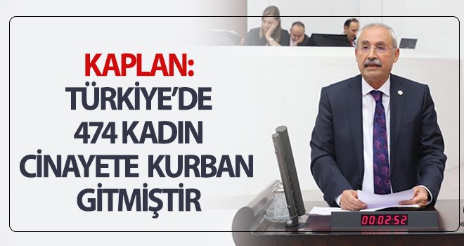 Kaplan'dan 8 Mart Dünya Kadınlar Günü mesajı