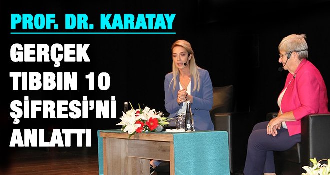 Karatay: Fıstık yerseniz fıstık gibi olursunuz 