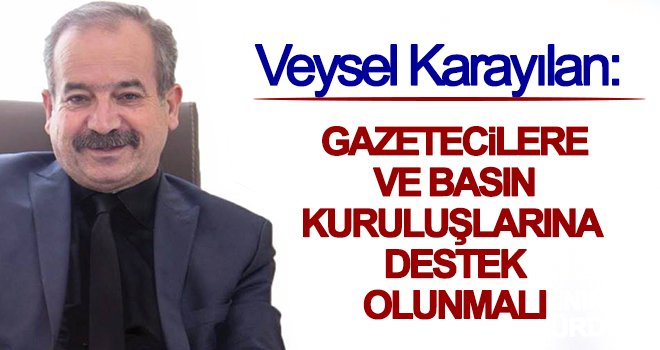 Karayılan: Gazeteciler işsizlik tehlikesiyle karşı karşıya