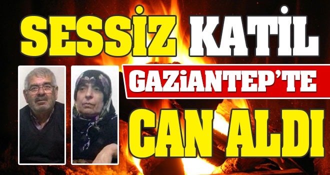 Karbon monoksit gazından zehirlenen yaşlı çifti ölüm ayırdı