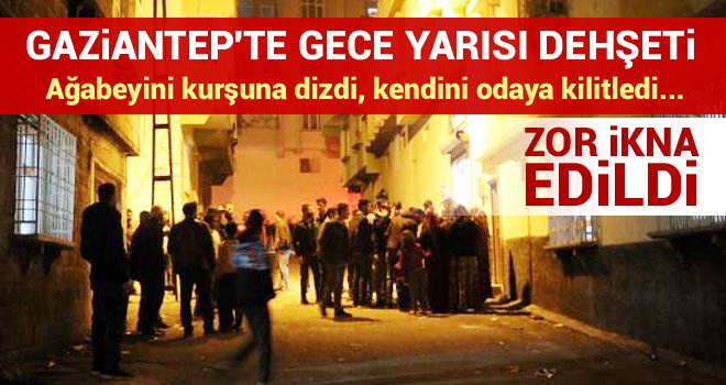 Kardeşler arasında kanlı kavga!
