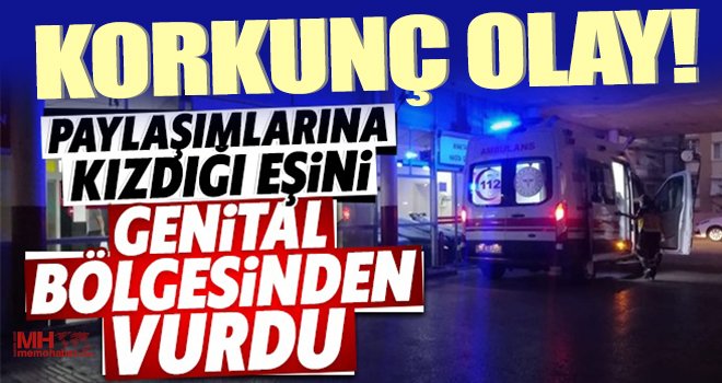 Karı-koca arasındaki sosyal medya kavgasında kan döküldü