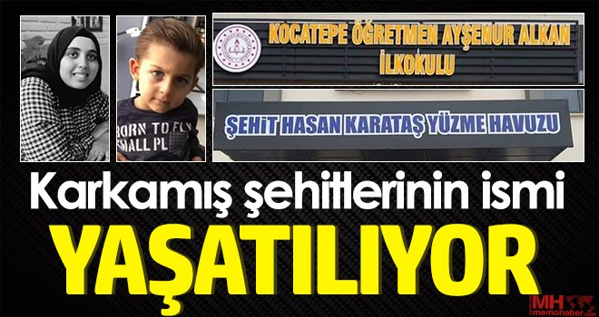 Karkamış Şehitlerinin ismi yaşatılıyor
