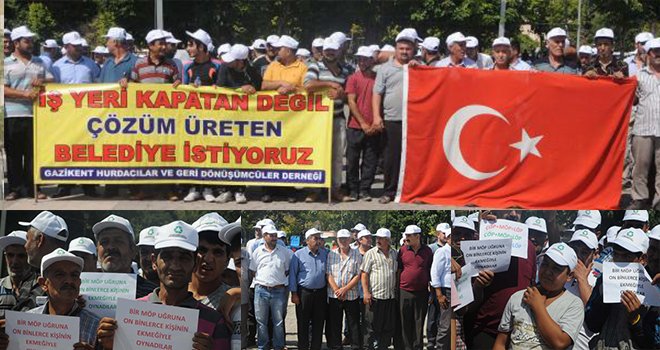 Katı Atık Toplayıcılarından 'CEZA' Tepkisi