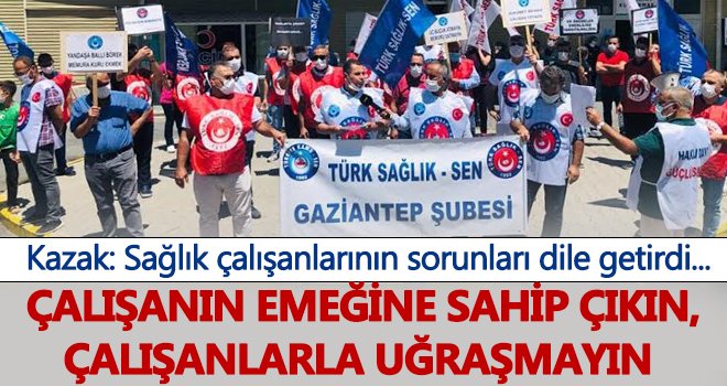 Kazak: Biz çok idareciler gördük hepsi tarih oldular, ama biz hep buradayız