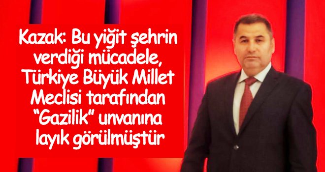 Kazak'tan 25 Aralık mesajı!