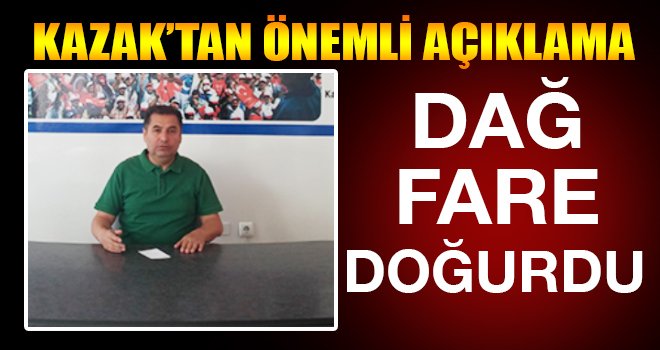 Kazak, sağlık çalışanları ile ilgili önemli açıklamada bulundu