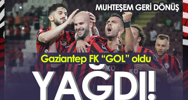 KAZANDIK! Gaziantep FK - Antalyaspor: 5- 2