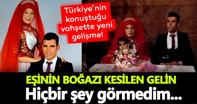 Kendi düğününde boğazı kesilerek katledilmişti!