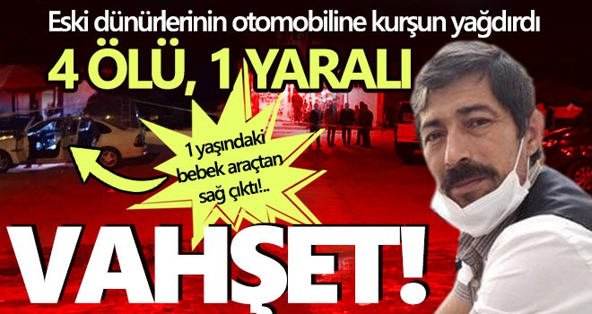 Kendisini icraya veren eski dünürünü ailesiyle birlikte katletti