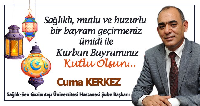 Kerkez'den Bayram Mesajı