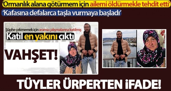 Kesik baş cinayetinde kan donduran ifadeler...