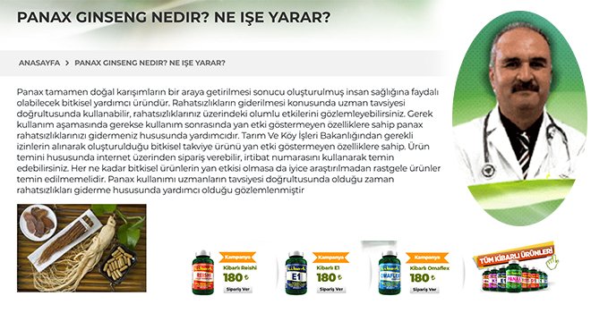 Kibarlı Panax Kim Neden Kullanıyor?