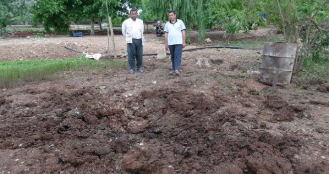 Kilis geceyi boş geçirmedi, bu kez boş araziye düştü