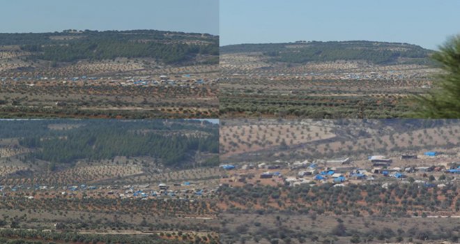 KİLİS SINIRI ÇADIRLARLA DOLDU