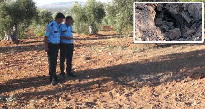 KİLİS'E YİNE ROKET MERMİSİ ATILDI