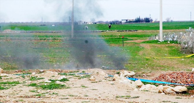 Kilis'e yine Suriye'den atılan roket düştü