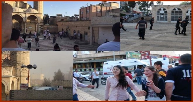 Kilis'te cami avlusuna roket düştü: 1 ölü, 10 yaralı