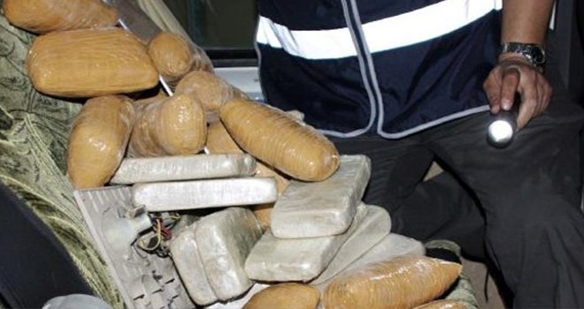 Kilis'te çiftlikte uyuşturucu operasyonu