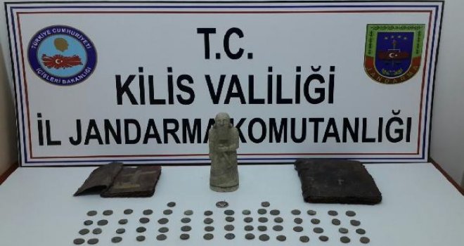 Kilis'te tarihi eser operasyonu