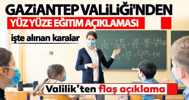 Kırmızı kategorideki Gaziantep'in eğitim durumu açıklandı!