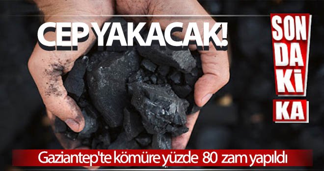 Kış ayında vatandaşa şok! Kömür fiyatlarına % 80 oranında ZAM yapıldı