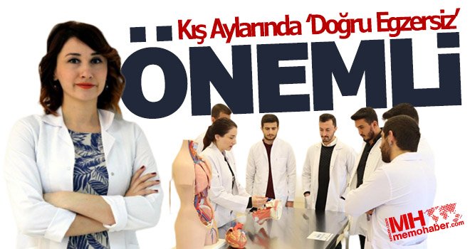 Kış aylarında 'Doğru Egzersiz' önemli