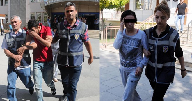 KIZINI PAZARLAYAN ANNE VE SEVGİLİSİ GÖZALTINDA