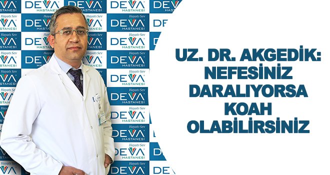 KOAH dünyada 3. ölüm nedeni