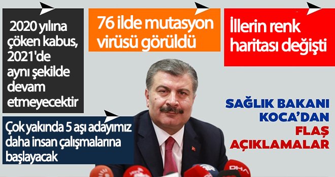 Koca'dan önemli açıklamalar...