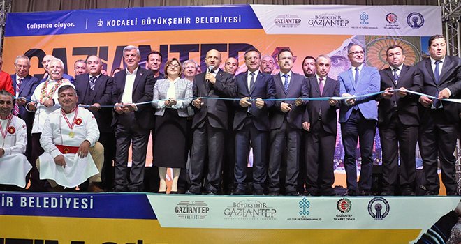 Kocaeli'de 'Gaziantep Tanıtım Günleri' etkinliği başladı 