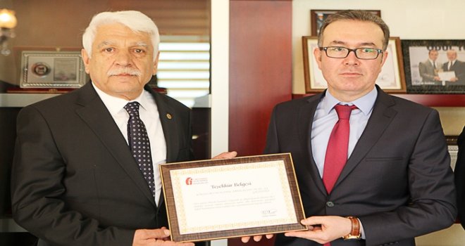 KÖKSAN’A BAKAN İMZALI TEŞEKKÜR BELGESİ