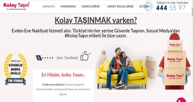 KOLAY TAŞIN SİSTEMİ İLE EVDEN EVE NAKLİYAT