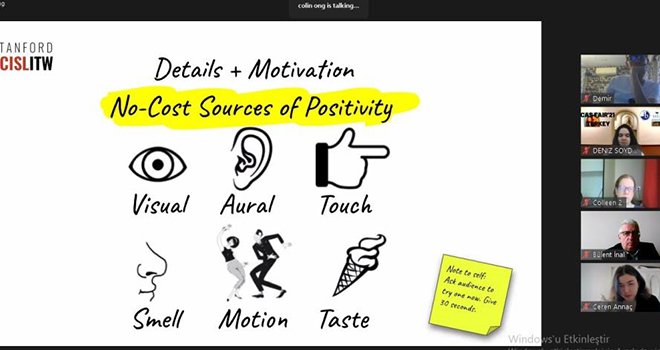 Koleji öğrencileri IB Cas Fuarı'nda