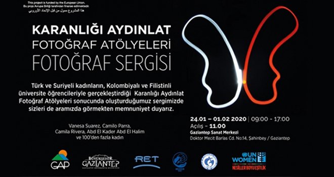 Kolombiya’dan Gaziantep’e 'Karanlığı Aydınlat Fotoğraf Sergisi'