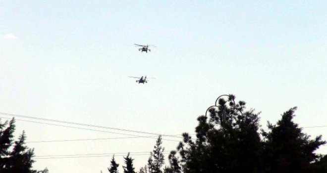 Komutanlardan Suriye sınırında inceleme