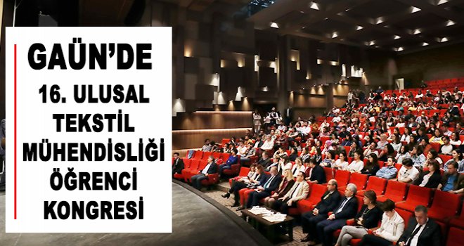 Kongre, 350 öğrencinin katılımıyla başladı