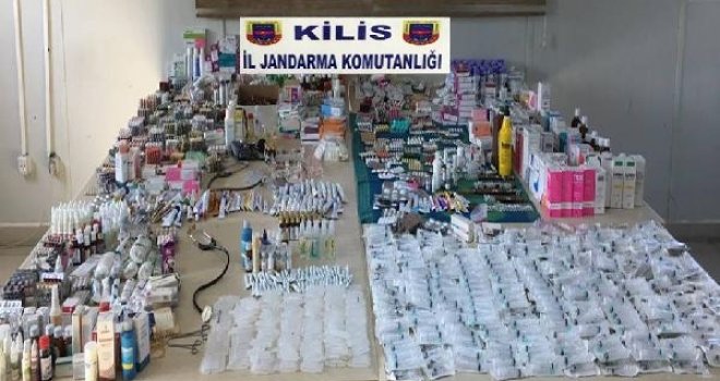 Konteyner kentte 8 bin tıbbi ilaç ele geçirildi