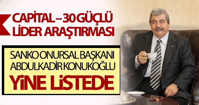 Konukoğlu, yine listede...