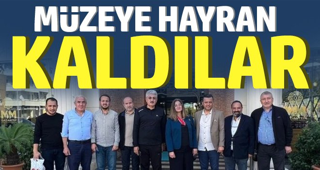 Konyalı Gazeteciler Gaziantep 25 Aralık Panaroma Müzesine hayran kaldılar
