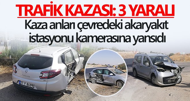 Korkunç trafik kazası: 3 yaralı