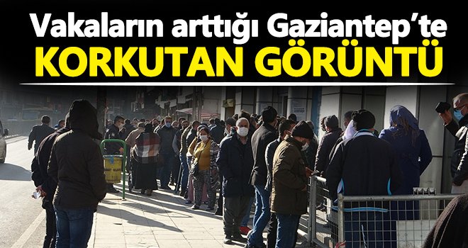 Koronaya rağmen 200 metrelik PTT kuyruğu